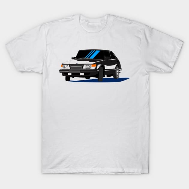 Saab 900 Turbo T-Shirt by TheArchitectsGarage